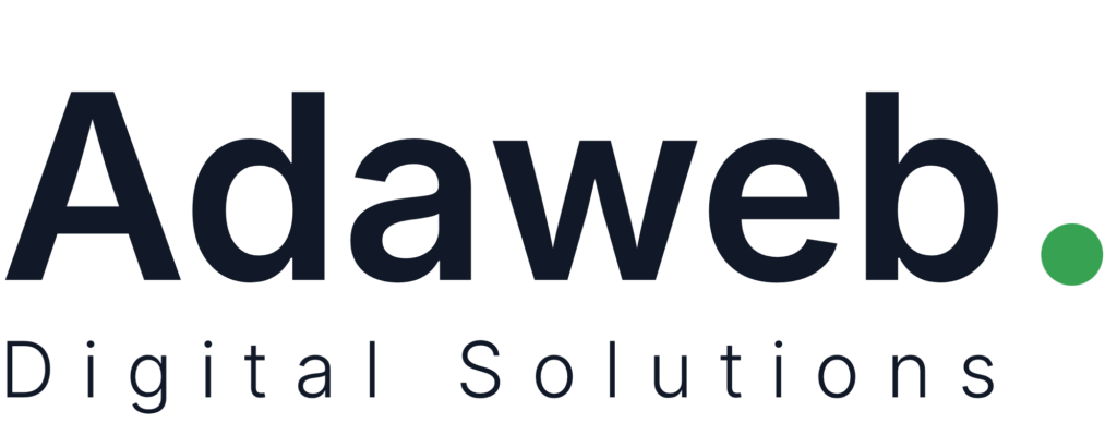 Logo White Adaweb Digital Solution